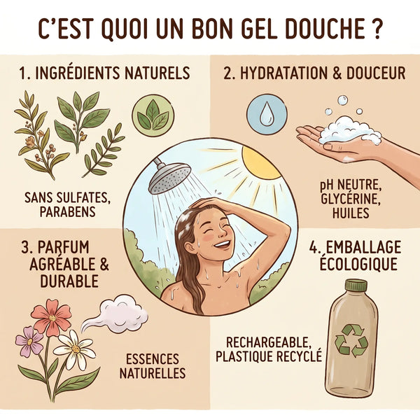 Comment choisir un bon gel douche sans se laisser tromper par la mousse Elohé Beauty