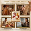 Ambre – Eau de Parfum 80 ml - parfum mixte - longue tenue L'Office des Parfums