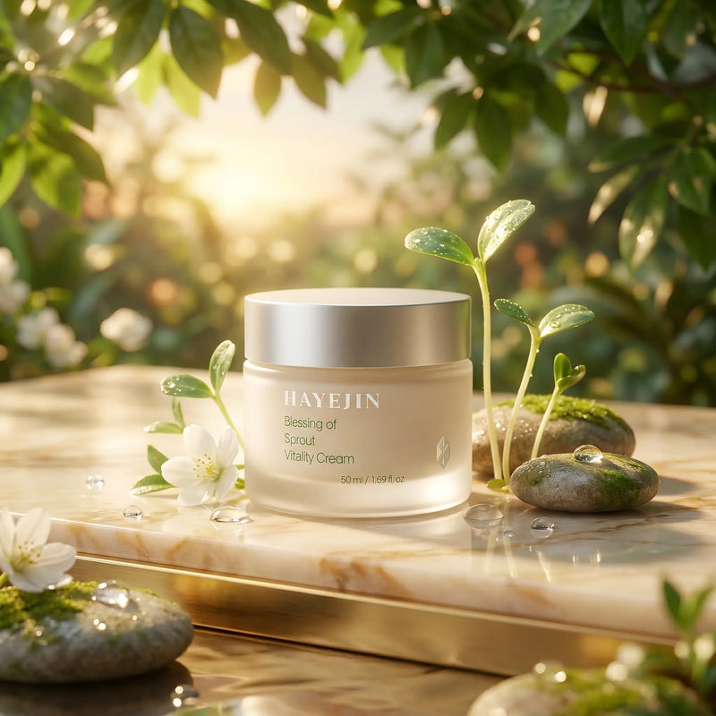 Crème visage Pudding Raffermissante aux Pousse de Plantes pour Hydratation Intense - HAYEJIN HAYEJIN