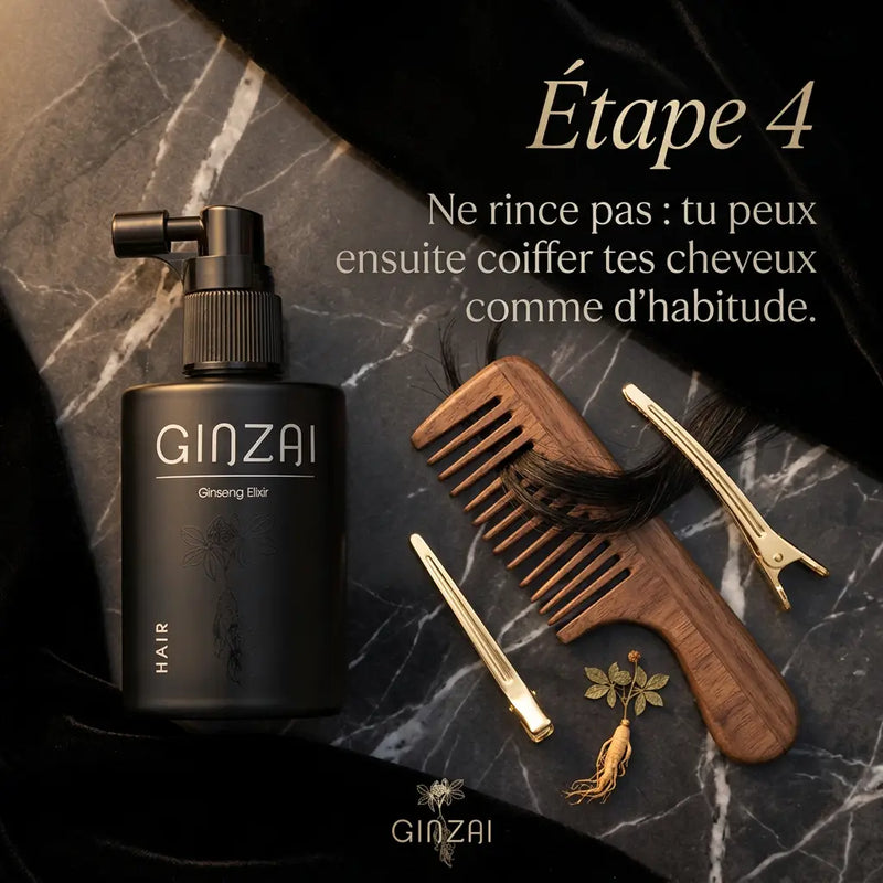 Ginseng Elixir Hair - soin capillaire - Ginzai - Elohé Beauty