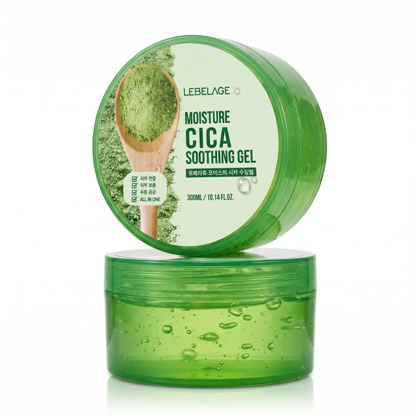 Gel Apaisant cicatrisant & réparateur 300 ml à la Centella Asiatica (Cica) - Visage & Corps Lebelage