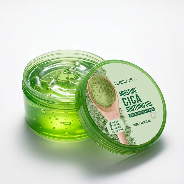 Gel Apaisant cicatrisant & réparateur 300 ml à la Centella Asiatica (Cica) - Visage & Corps Lebelage