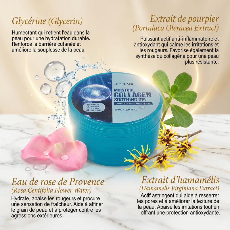 Gel Fermeté Anti-Âge & Élasticité 300ml - Visage & Corps - Elohé Beauty