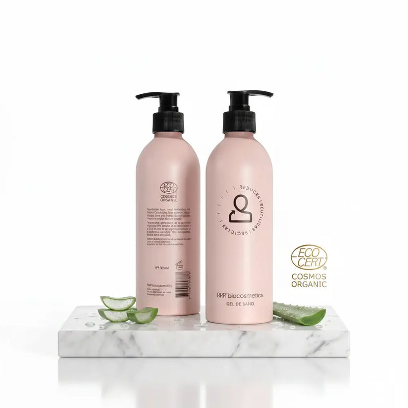 Gel de Bain Écologique 500 ml – RRR’biocosmetics - Bio, Vegan & Cosmos Organic - Elohé Beauty