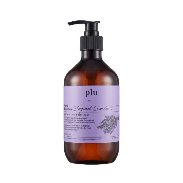Gel Douche 500 ml - Bergamote & Lavande Calmante - PLU PLU