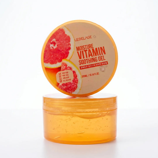 Gel Éclat du teint anti-tâches, antioxydant & fermeté 300 ml à l'extrait de Vitamine C - Visage & Corps Lebelage