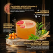 Gel Éclat du teint anti-tâches, antioxydant & fermeté 300 ml à l'extrait de Vitamine C - Visage & Corps Lebelage
