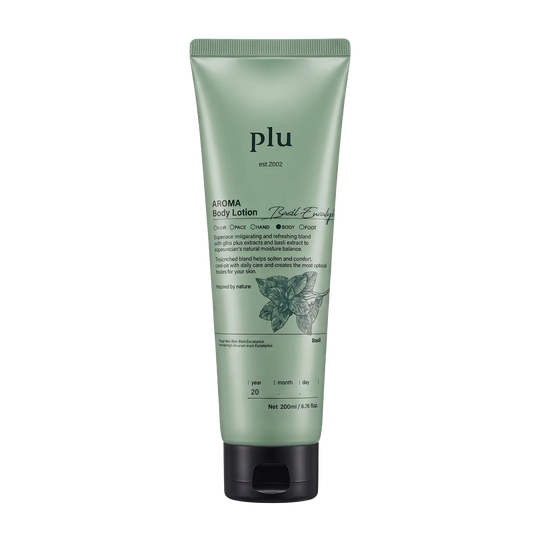 Lotion Corporelle 200 ml - Hydratante & Rafraîchissante - Eucalyptus & Basilic - PLU PLU