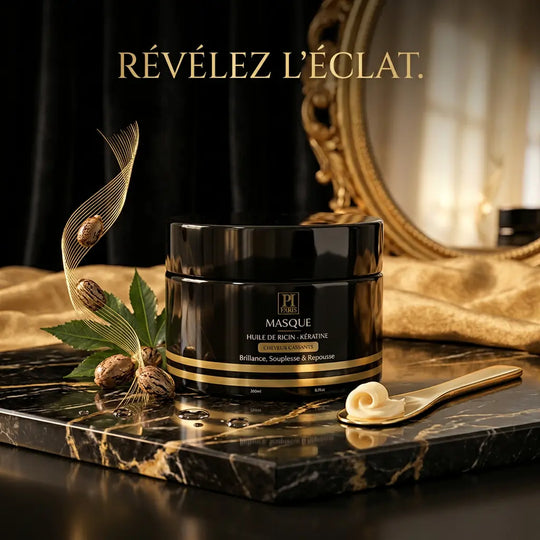 Masque Ricin – Soin capillaire pousse et hydratation intense - Tous types de cheveux Parfuminspireparis