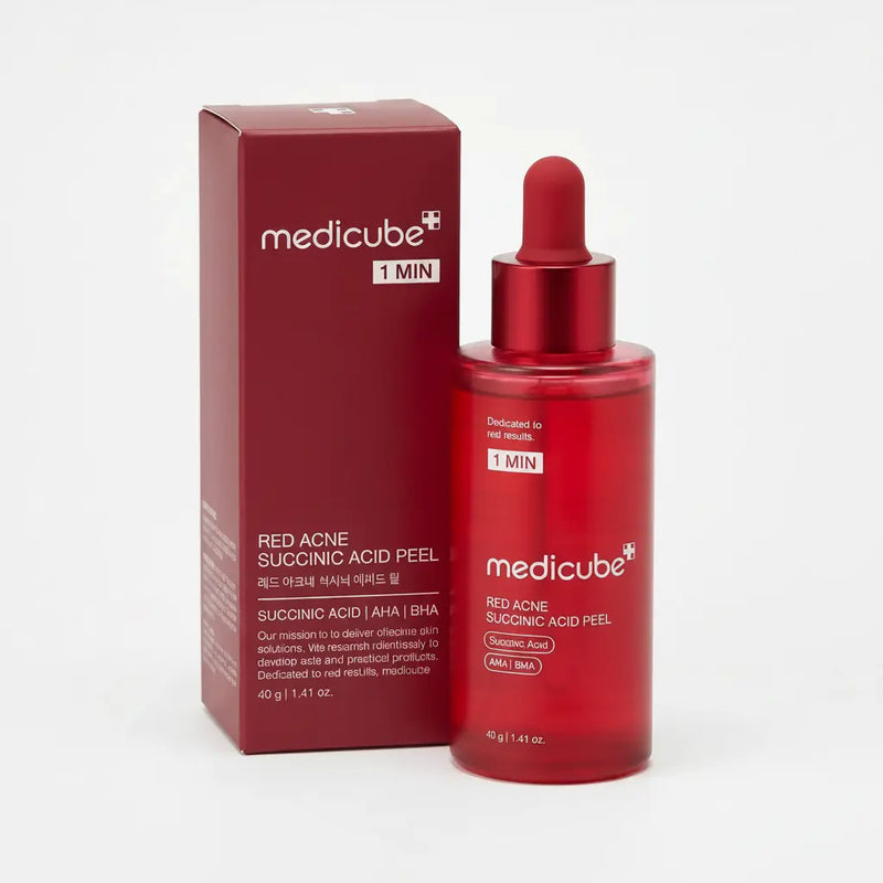 Red Acne Succinic Acid Peel 40g – Peeling à l’Acide Succinique Contre l’Acné Rouge – Medicube Medicube