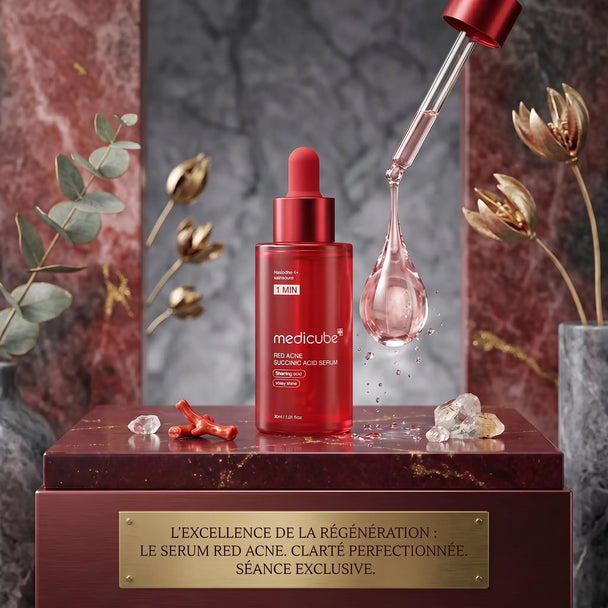 Red Acne Succinic Acid Peel 40g – Peeling à l’Acide Succinique Contre l’Acné Rouge – Medicube Medicube