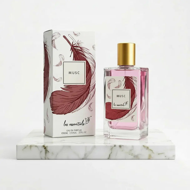 Musc – Eau de Parfum 80 ml - Parfum Mixte - Longue tenue L'Office des Parfums