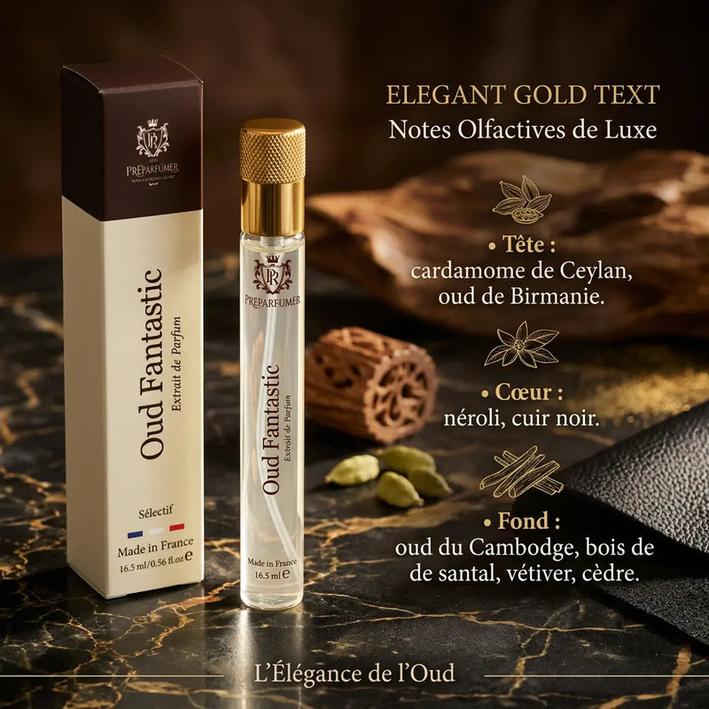 Oud Fantastic - Extrait de Parfum16 ml - Parfum Mixte - Longue Tenue Oltimida