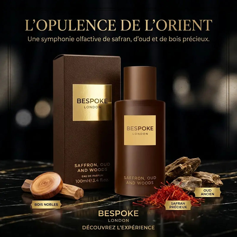 Safran, Oud & Woods - Eau de Parfum 100 ml – Homme Bespoke