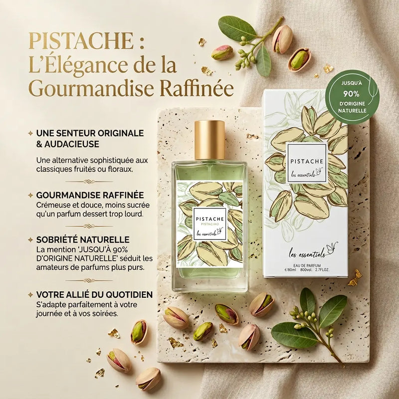 Pistache – Eau de Parfum 80 ml - Parfum Mixte - Longue Tenue L'Office des Parfums