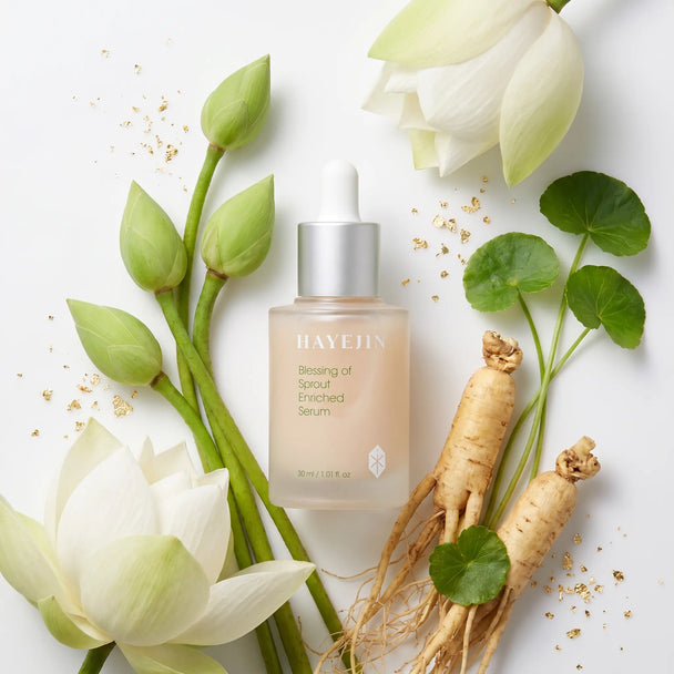 Sérum Facial Enrichi & Régénérant aux Extraits de Bourgeons de Fleurs 30 ml - HAYEJIN HAYEJIN