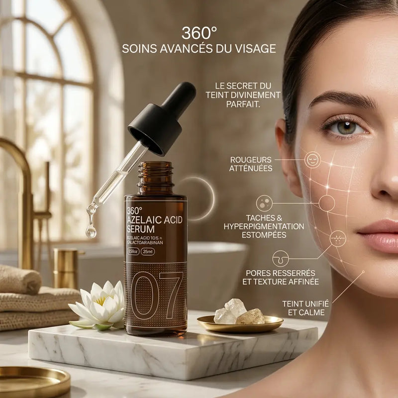 Sérum Acide Azélaïque 360° - Sérum Anti-imperfections, rougeurs et éclat - Routinely Routinely