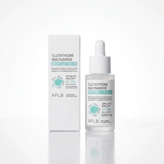 Sérum Glutathion & Niacinamide 40 ml – Éclat, Teint Unifié & Tâches atténuées - APLB APLB