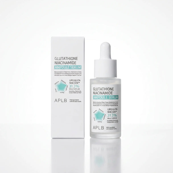 Sérum Glutathion & Niacinamide 40 ml – Éclat, Teint Unifié & Tâches atténuées - APLB APLB