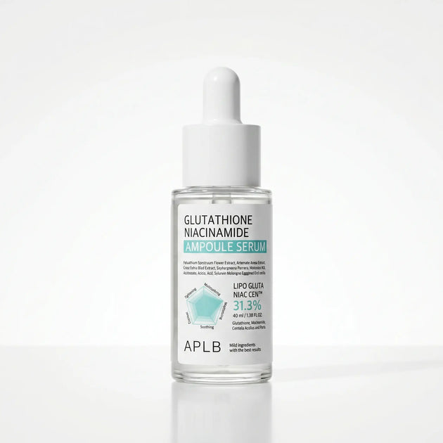 Sérum Glutathion & Niacinamide 40 ml – Éclat, Teint Unifié & Tâches atténuées - APLB APLB