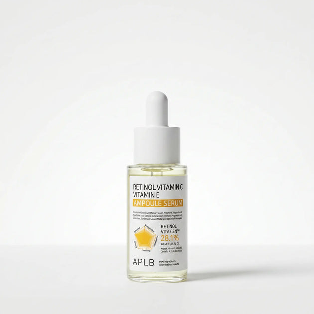 Sérum vitamine C & E au Rétinol 40 ml – Éclat Instantané, Rides Réduites & Teint Unifié - APLB APLB