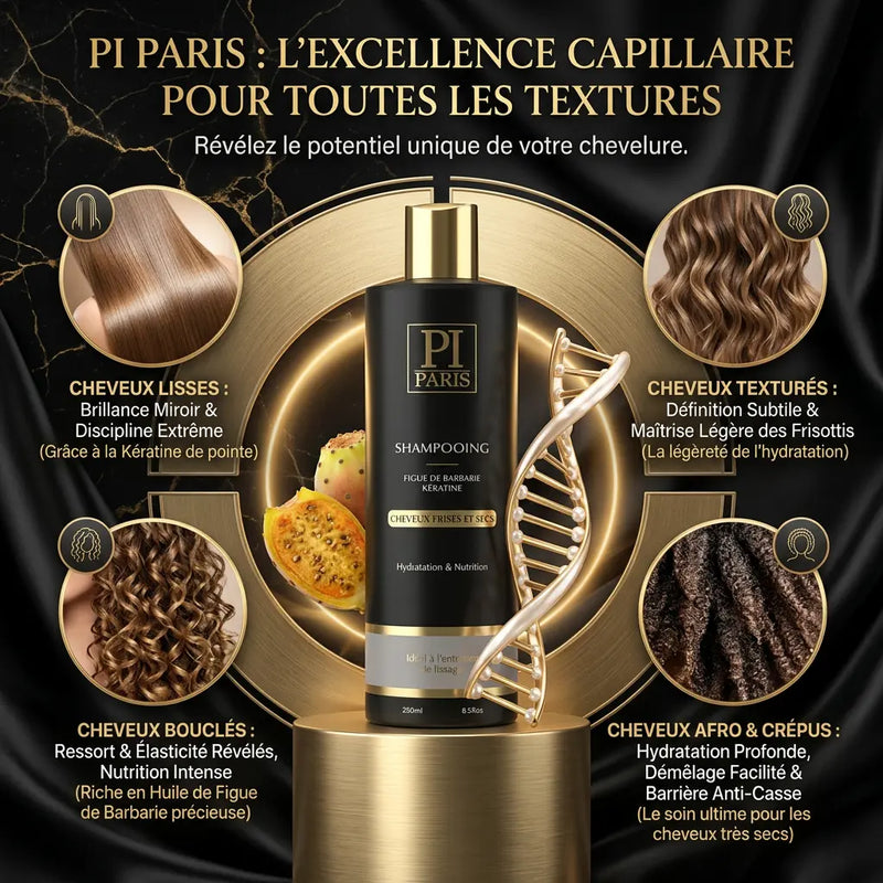 Shampooing Figue de Barbarie - Hydratation Intensive - Tous types de cheveux Parfuminspireparis