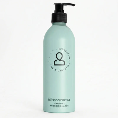 Shampooing et Conditionneur Écologique 500 ml – RRR’biocosmetics - Bio, Vegan & COSMOS ORGANIC - Elohé Beauty