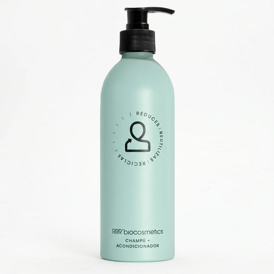 Shampooing et Conditionneur Écologique 500 ml – RRR’biocosmetics - Bio, Vegan & COSMOS ORGANIC - Elohé Beauty