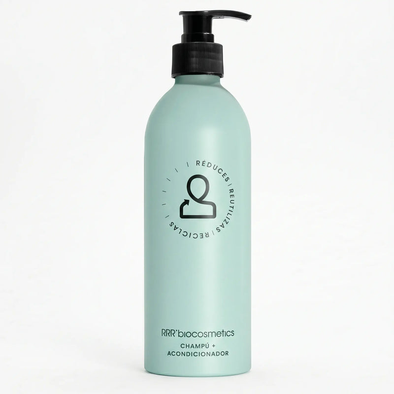 Shampooing et Conditionneur Écologique 500 ml – RRR’biocosmetics - Bio, Vegan & COSMOS ORGANIC - Elohé Beauty