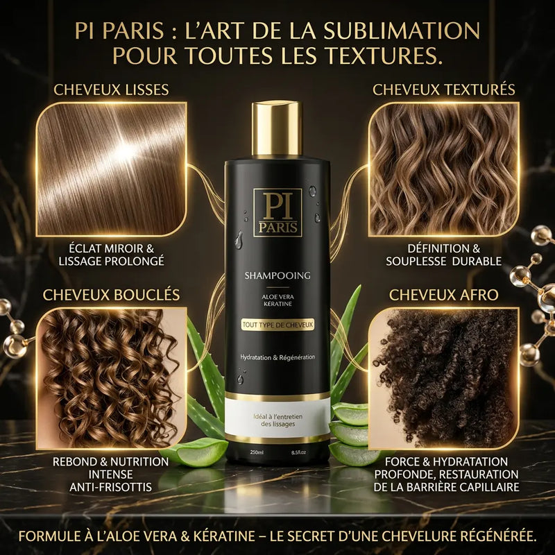 Shampooing Aloe Vera - Hydratation Cheveux & Cuir Chevelu - Tous types de cheveux Parfuminspireparis