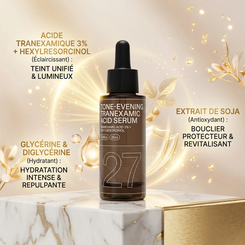 Sérum éclaircissant au tranexamique Tone-Evening - Routinely Routinely