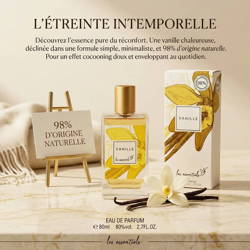 Vanille – Eau de Parfum 80 ml - Parfum Mixte - Longue Tenue L'Office des Parfums