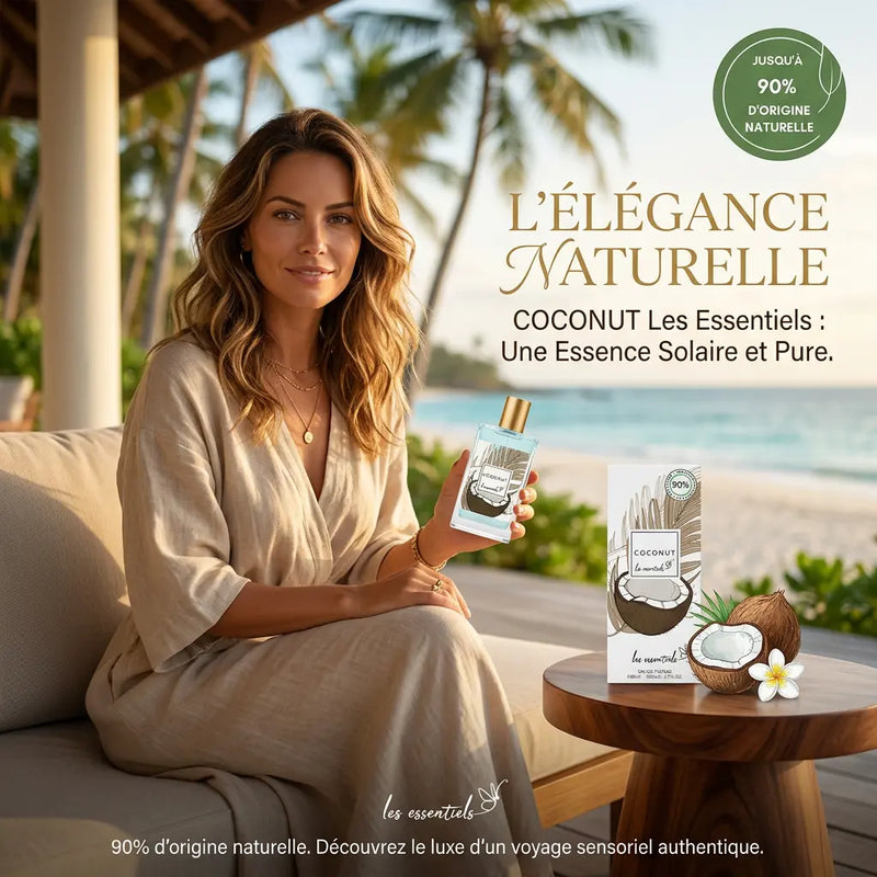 Coconut – Eau de Parfum 80 ml - Parfum Mixte - Longue tenue L'Office des Parfums