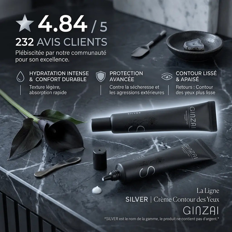 Crème Contour des Yeux au Ginseng - Ginzai - Elohé Beauty