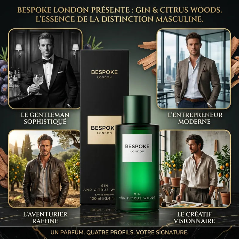 Gin & Citrus Woods - Eau de Parfum 100ml – Homme Bespoke
