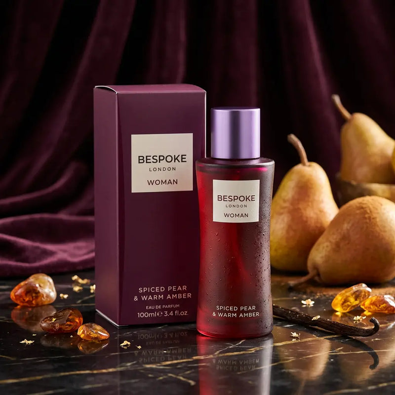 Spiced Pear & Warm Amber - Eau de Parfum 100ml – Femme Bespoke